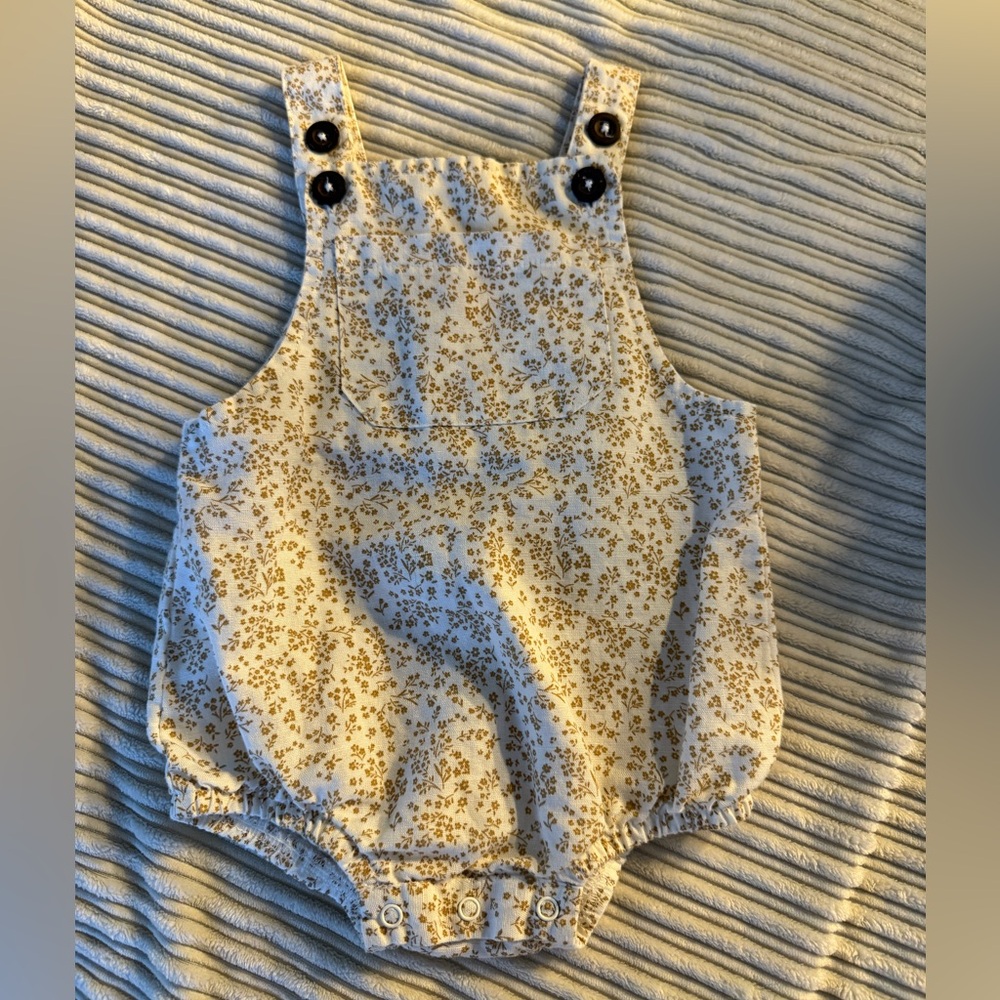Kendo Floral Print Kids overalls